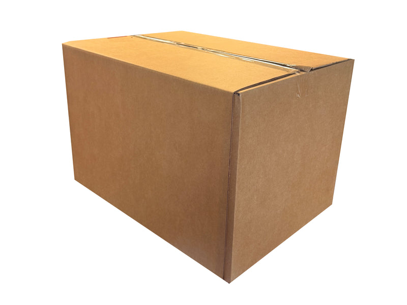 A closed box, measuring 560mm x 420mm x 400mm