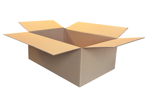 New Plain Strong Single Wall Box - 535mm x 360mm x 200mm