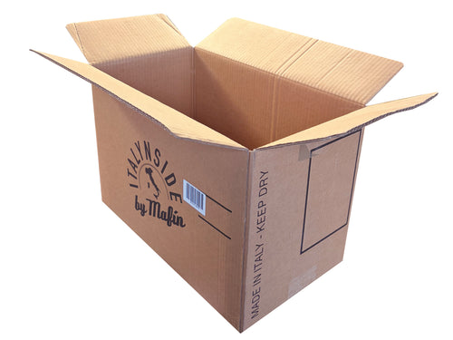 Used Printed Strong Double Wall Box - 483mm x 270mm x 330mm