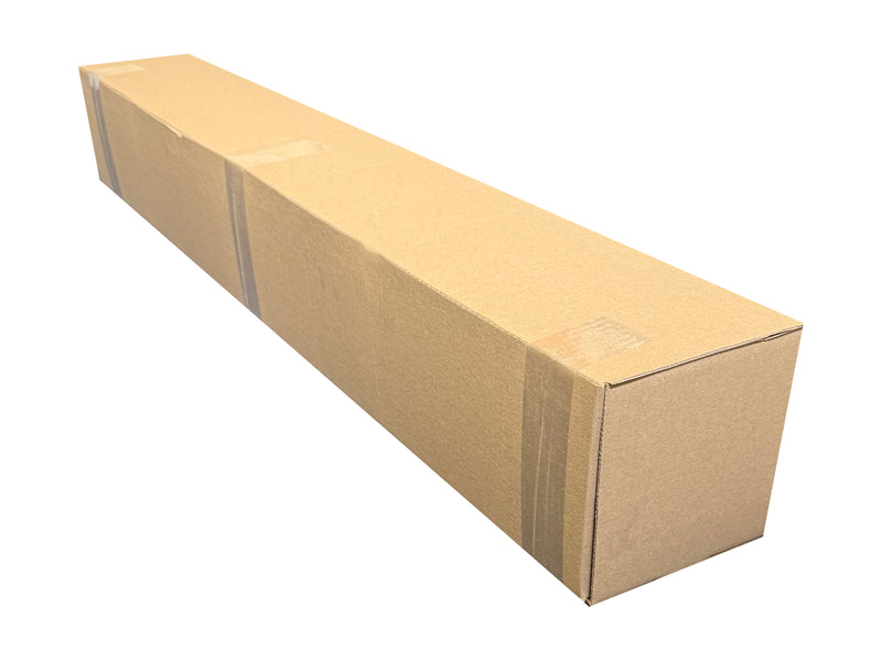 Long tall cardboard box suitable for golf clubs