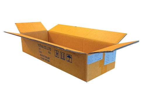 Used Printed Strong Double Wall Box - 600mm x 220mm x 100mm