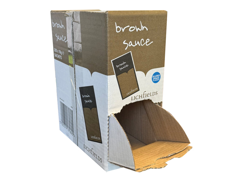 New Printed Single Wall Box - 240mm x 185mm x 100mm