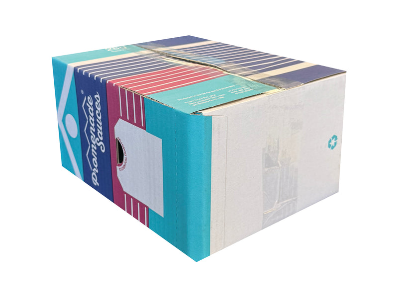 New Plain Single Wall Box - 245mm x 190mm x 125mm