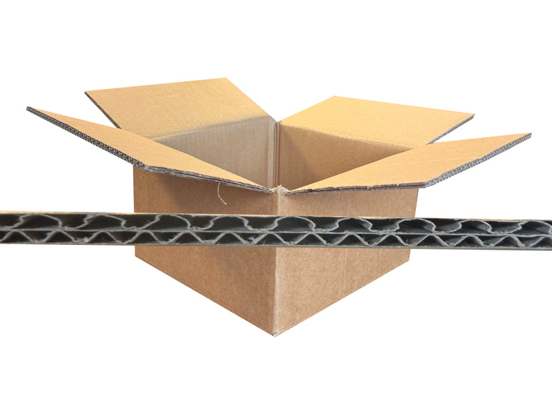 A 229mm x 229mm x 120mm box with an image of the board grade