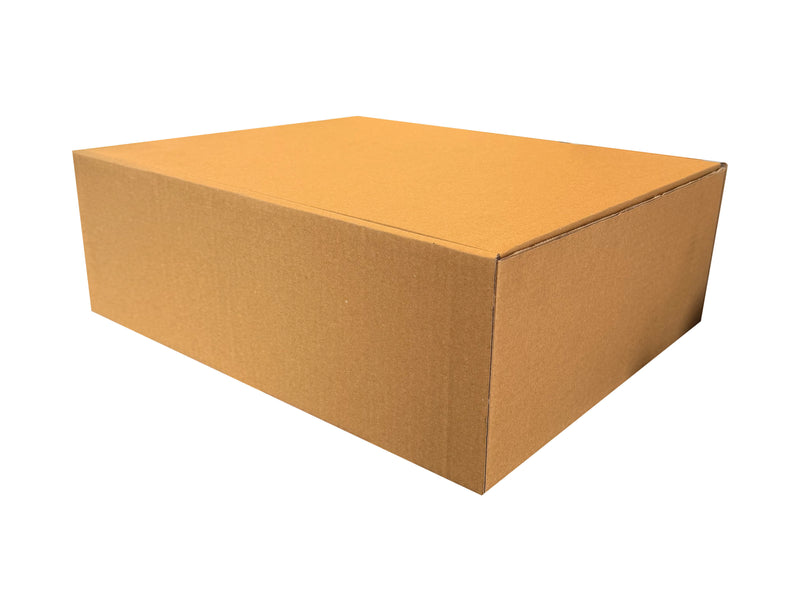 Brown cardboard box on a white background, measuring 592mm x 344mm x 188mm
