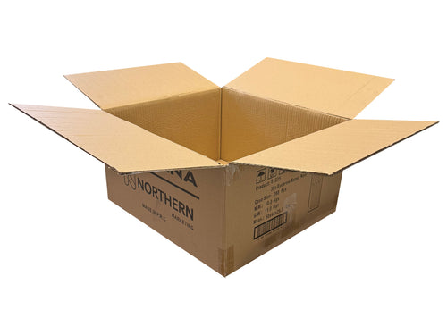 Used Printed Double Wall Box - 490mm x 440mm x 250mm