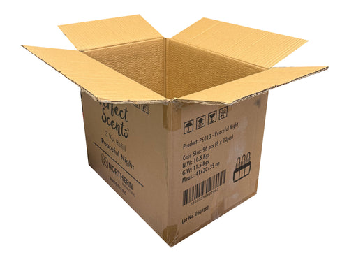 Used Printed Double Wall Box - 410mm x 290mm x 330mm