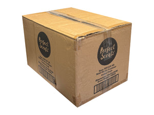 a used cardboard box with branding