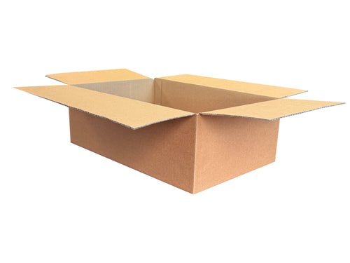 New Plain Strong Single Wall Box - 370mm x 245mm x 130mm