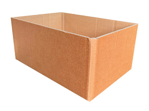An open top box measuring  395mm x 275mm x 180mm