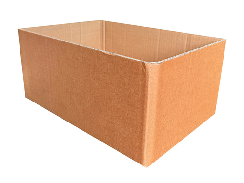 New Plain Strong Double Wall Open Top Box - 395mm x 275mm x 180mm