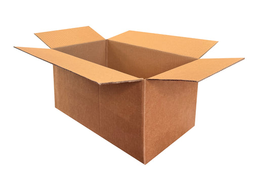 New Plain Strong Single Wall Box - 340mm x 203mm x 163mm