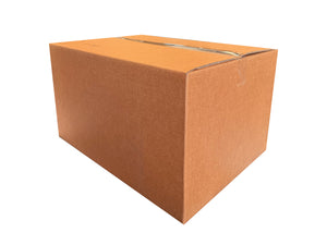 595mm x 450mm x 312mm cardboard box on a white background