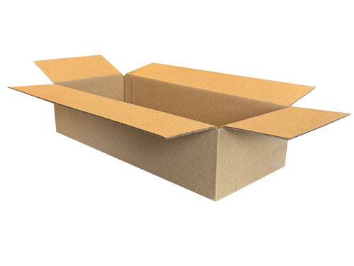 New Plain Strong Single Wall Box - 417mm x 183mm x 92mm
