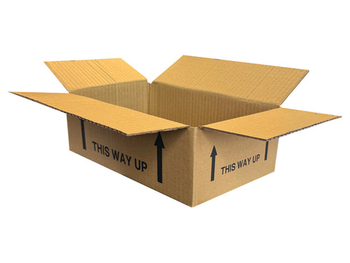 New Printed Single Wall Box - 256mm x 159mm x 80mm