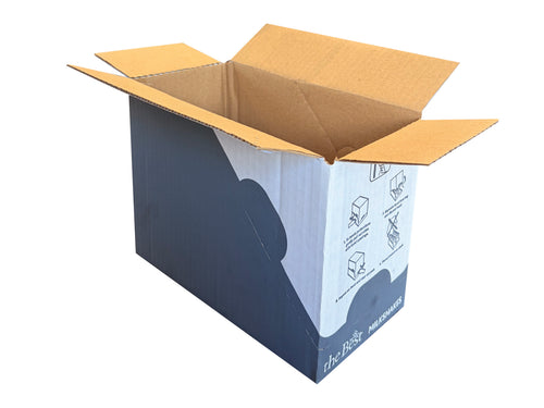 New Printed Single Wall Box - 178mm x 120mm x 171mm