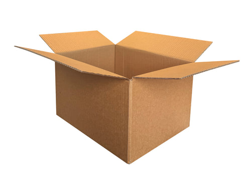 New Plain Strong Single Wall Box - 400mm x 295mm x 335mm