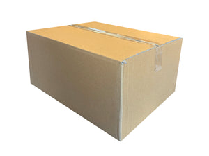 435mm x 355mm x 190mm Cardboard box with a white background