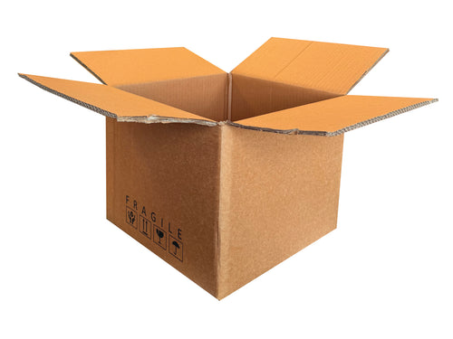 New Printed Strong Double Wall Box - 275mm x 275mm x 235mm