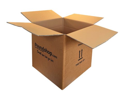 New Printed Strong Double Wall Box - 457mm x 457mm x 457mm