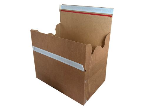 New Plain Strong Single Wall Box - 340mm x 225mm x 165mm