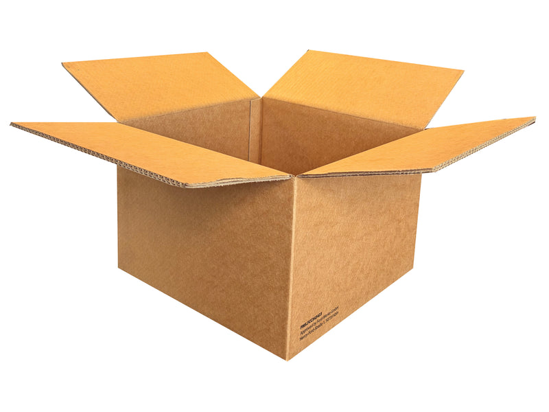A heavy duty, very strong double wall box measuring 320mm x 320mm x 200mm