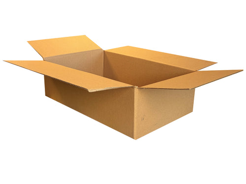 New Plain Strong Single Wall Box - 504mm x 316mm x 140mm