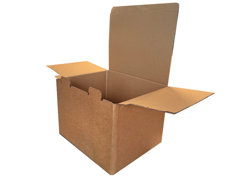 New Plain Strong Single Wall Box - 376mm x 319mm x 290mm