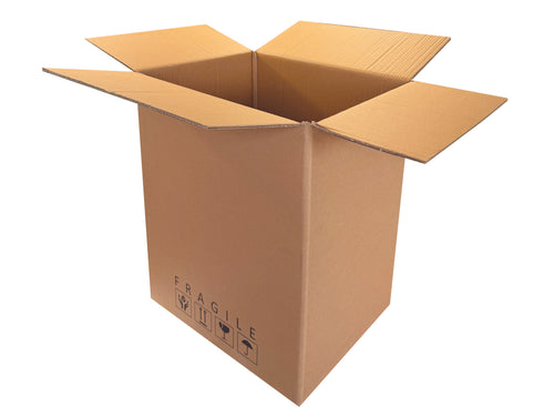 New Printed Strong Double Wall Box - 480mm x 380mm x 580mm