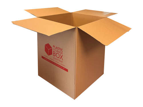 New Printed Single Wall Box - 550mm x 550mm x 690mm