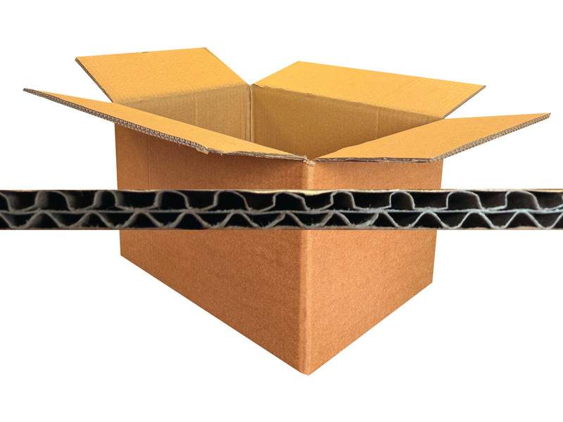 New Plain Strong Double Wall Box - 380mm x 265mm x 235mm