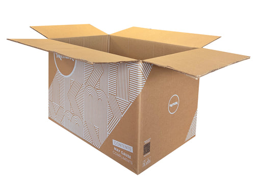 New Printed Strong Double Wall Box - 565mm x 380mm x 380mm