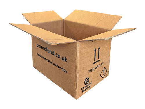 New Printed Strong Double Wall Box - 455mm x 305mm x 310mm