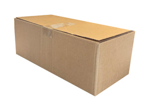 A closed box, measuring 420mm x 200mm x 150mm