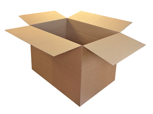 New Plain Single Wall Box - 575mm x 405mm x 380mm