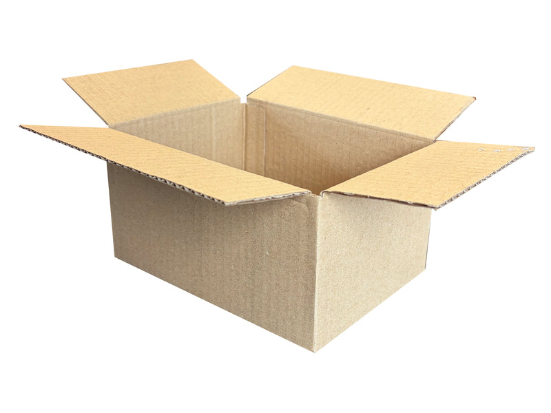 A small cardboard box measuring 180mm x 135mm x 90mm