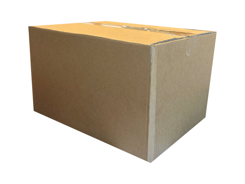 310mm x 229mm x 178mm Cardboard box on a white background