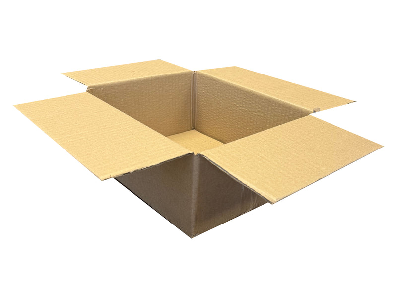New Plain Strong Single Wall Box - 255mm x 200mm x 100mm