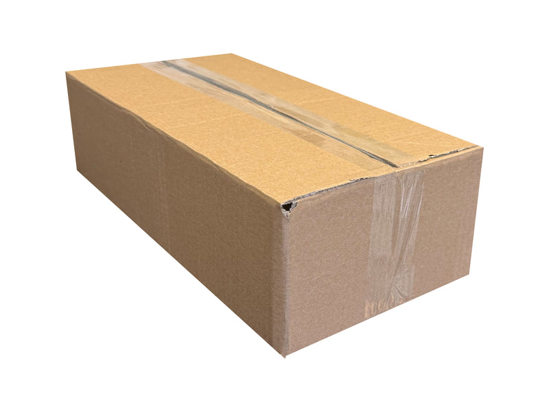 New Plain Strong Single Wall Box - 370mm x 180mm x 100mm