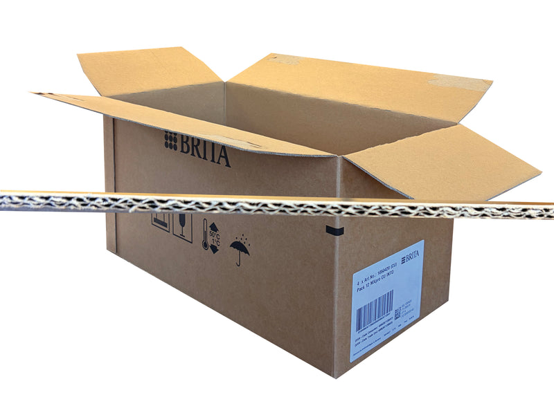 Used Printed Strong Double Wall Box - 490mm x 250mm x 245mm