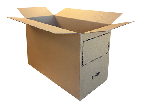 New Printed Strong Single Wall Box - 590mm x 290mm x 390mm