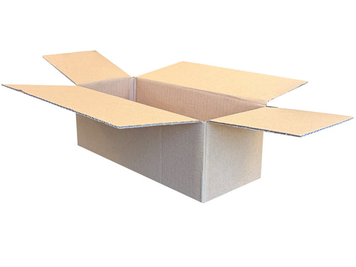New Plain Strong Single Wall Box - 285mm x 128mm x 97mm