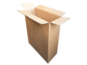 A plain, 655mm x 273mm x 750mm, double wall box