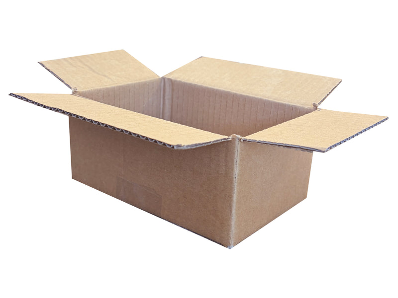 A small cardboard box measuring 165mm x 110mm x 75mm