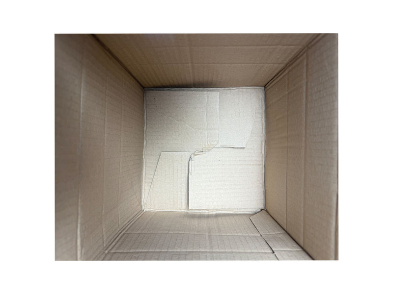 New Plain Single Wall Box - 200mm x 200mm x 200mm