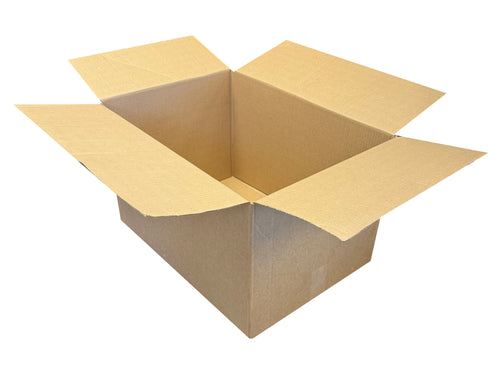 New Plain Strong Single Wall Box - 380mm x 250mm x 130mm