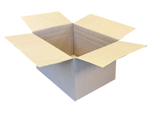 A 305mm x 225mm x 180mm box with extra creases