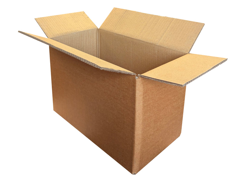 Strong Double wall box measuring 370mm x 215mm x 250mm