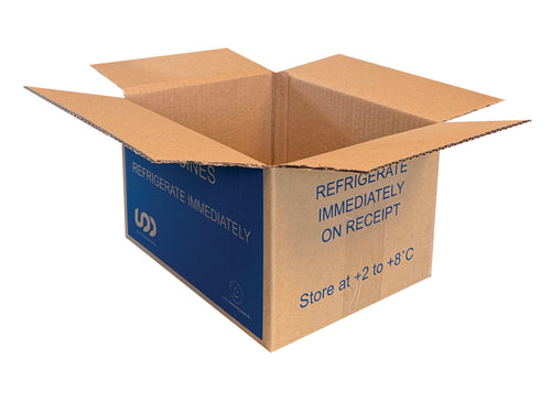 New Printed Single Wall Box - 250mm x 187mm x 152mm