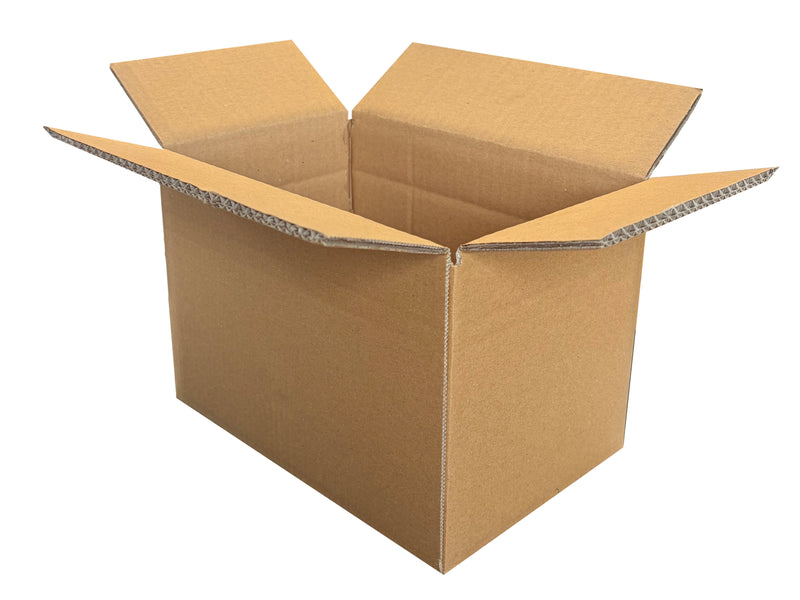 A 229mm x 152mm x 152mm box on a white background